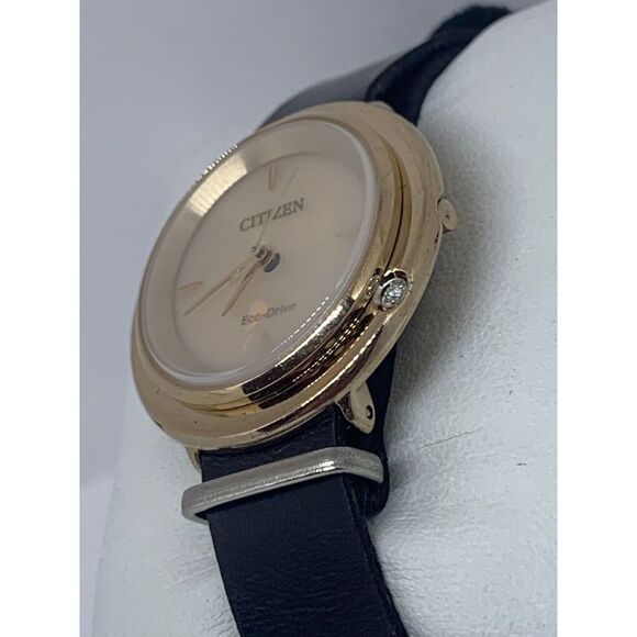Citizen E031-S115647 Women\'s Leather Analog Dial Quartz Watch W/Custom Band E323 main image 11